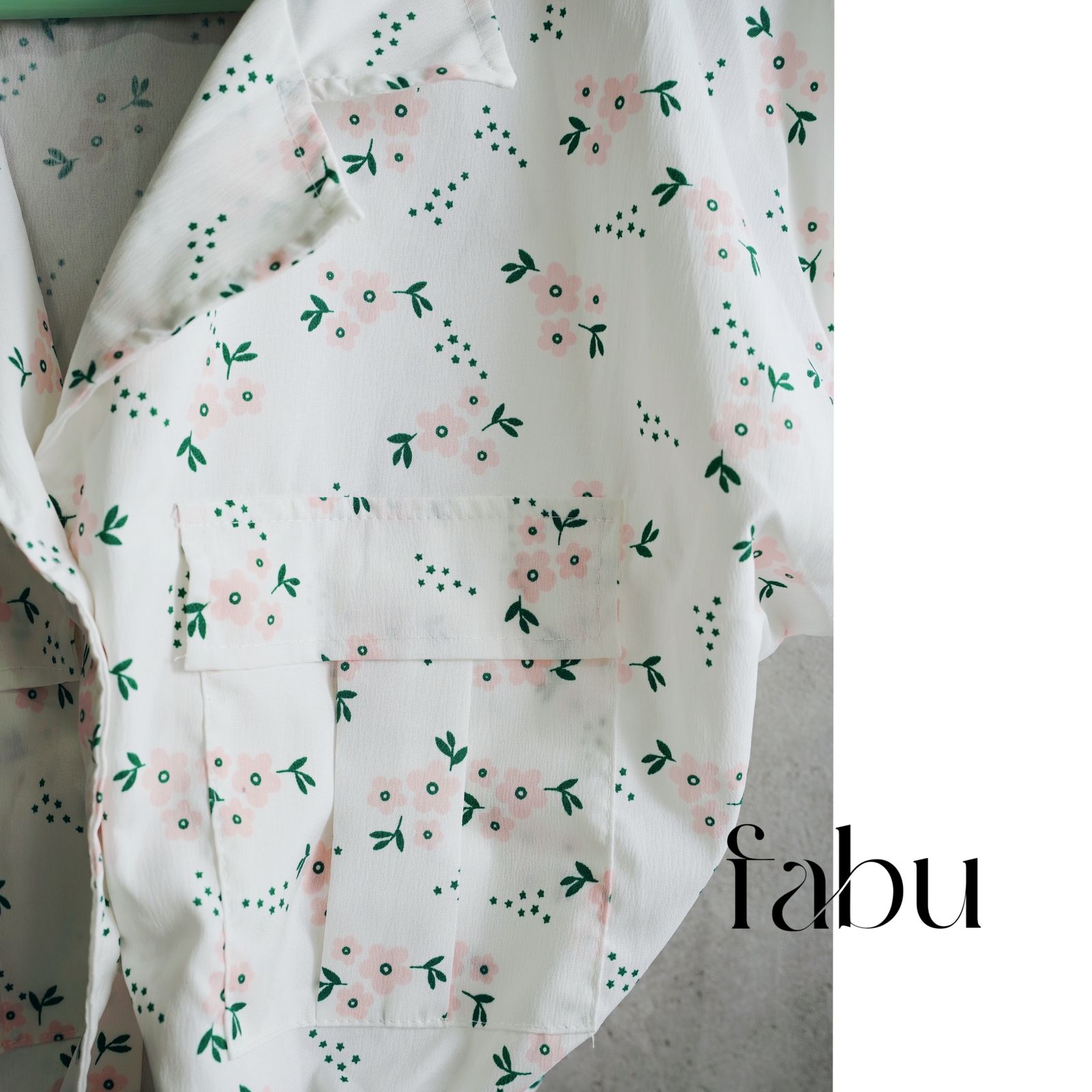 Fabu Floral Tie-Front Blouse – Breezy Elegance in Bloom