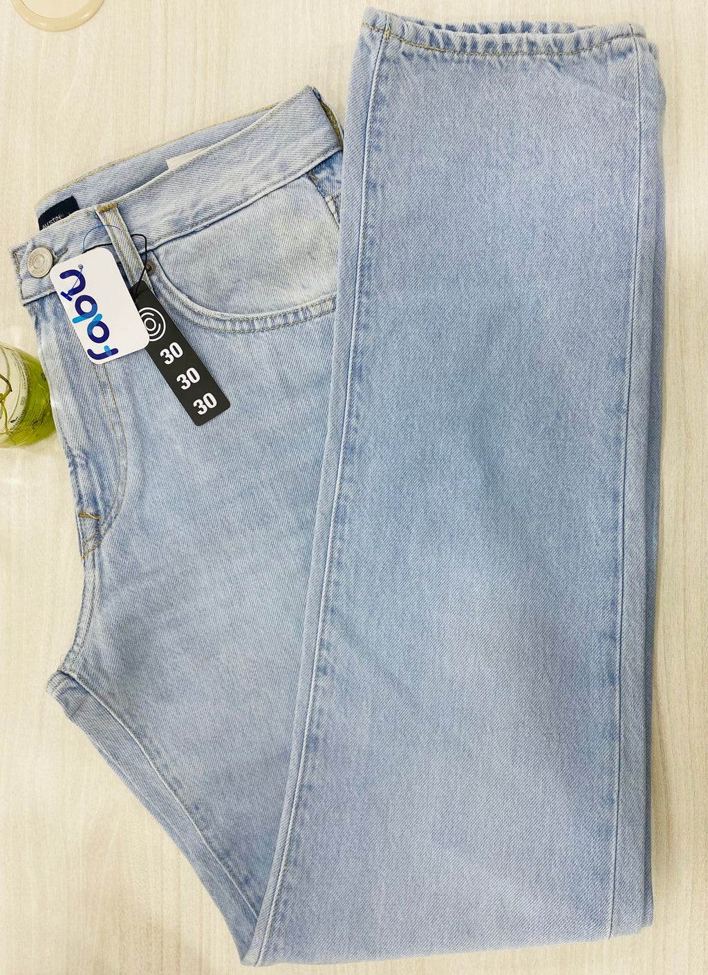 TIFFOSI Men’s Classic Blue Denim Jeans