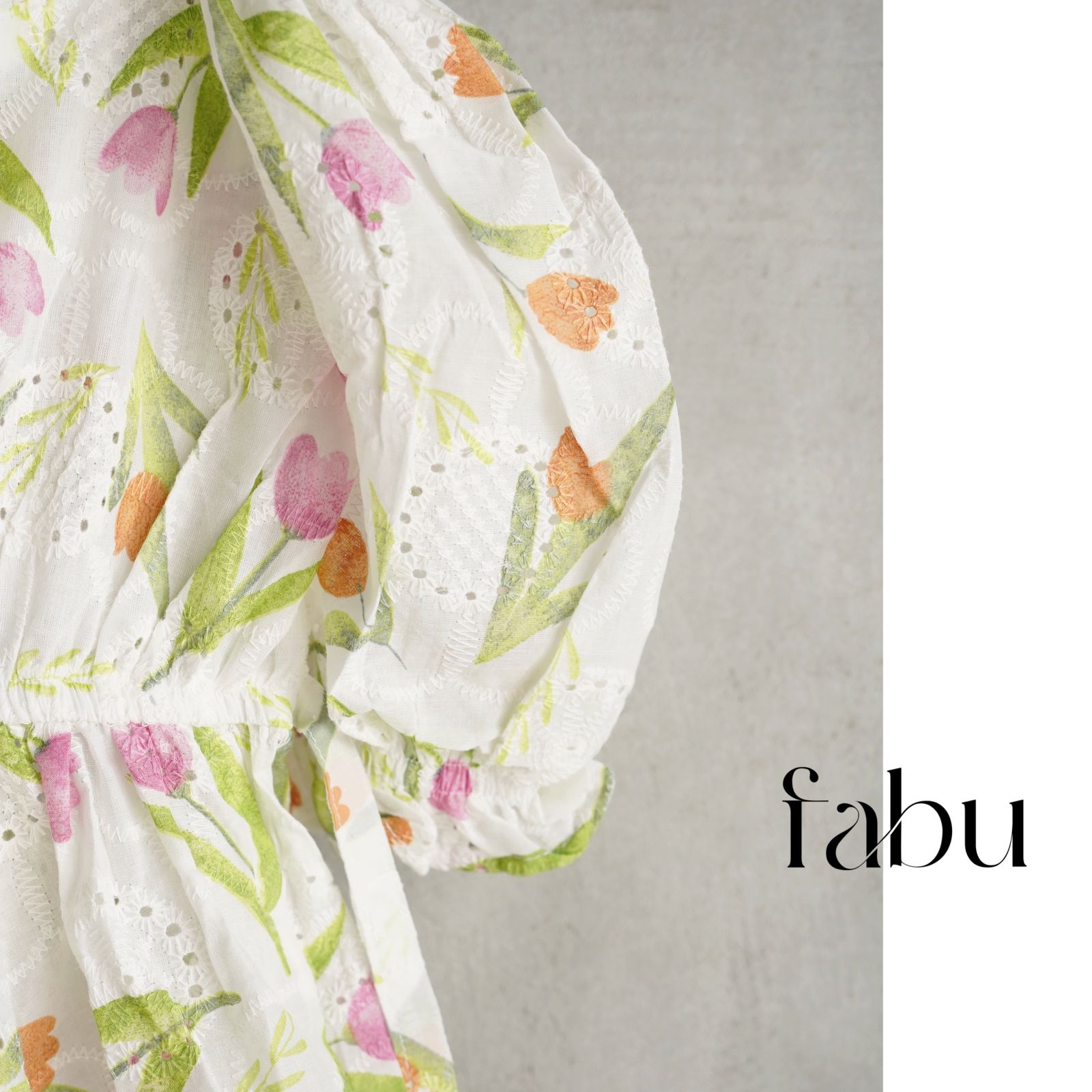 Blossom Embrace Puff-Sleeve Dress – Soft Romance & Summer Grace