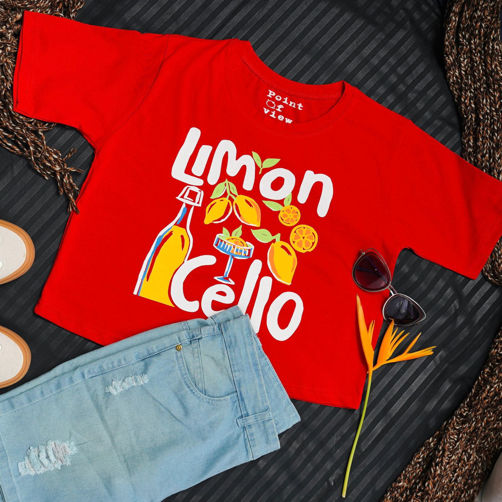 Zesty Limoncello Graphic Tee – Summer Fresh & Insta-Ready