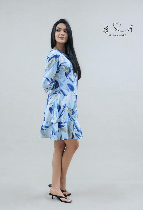 Bella Amore Frock - Lite Blue